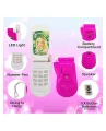 Princess Girls Sparkle Pink Mobile Phone Flip Toy Phone With Music. 