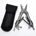 KOGEEK Adjustable Folding Multifunctional Mini Plier Portable Steel Clamp Cut Screwdriver Camping Survival Emergency Tools Travel Kit. 