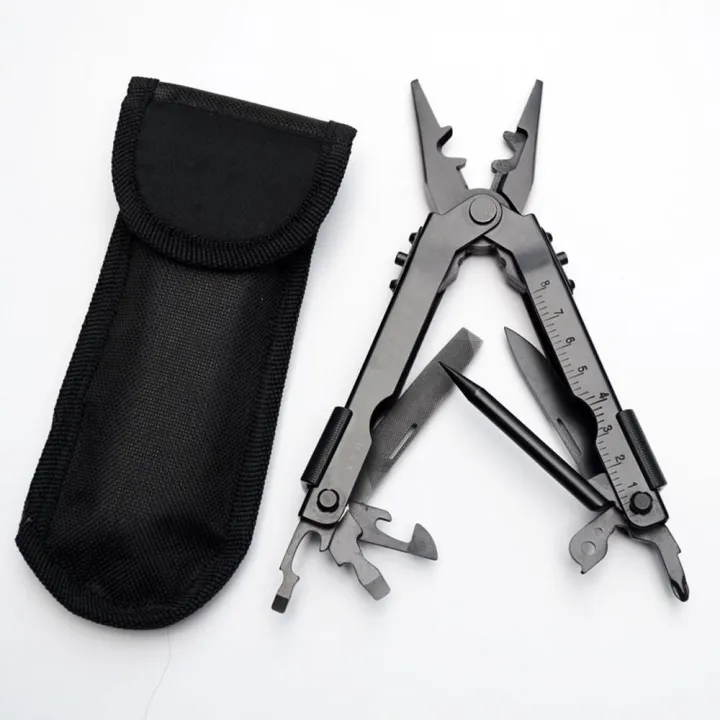 KOGEEK Adjustable Folding Multifunctional Mini Plier Portable Steel Clamp Cut Screwdriver Camping Survival Emergency Tools Travel Kit