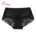 Muses Mall Women Briefs See-through Stretchy Pure Color Women Briefs. 