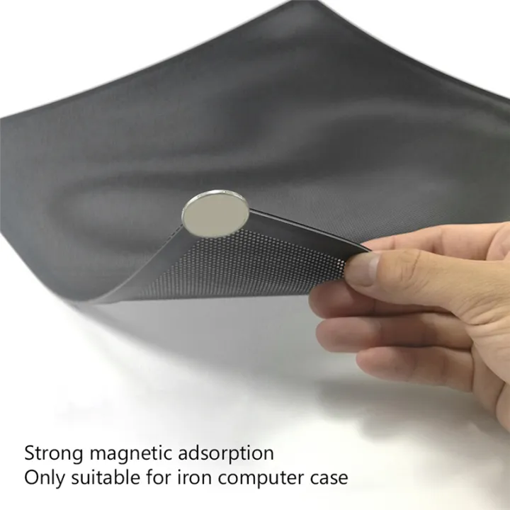 ARELENE%20Computer%20Case%20Magnetic%20Dust%20Filter%20Mesh%20PC%20Case%20Cooling%20Fan%20Computer%20Guard%20Cover%20Horn%20Net%2014%20X%2028CM%20-%20Image%2010