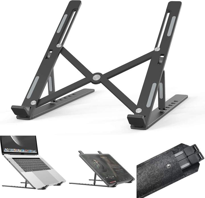 Adjustable Laptop Stand Aluminum Alloy Foldable Notebook Holder