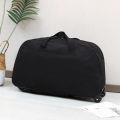 Large Capacity Travel Handbag Trolley Luggage Bag Travel Bag Female Waterproof and Foldable Boarding Bag Lightweight Buggy Bag. 