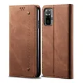 For Xiaomi Redmi Note 10 Pro/Redmi Note 10 Pro Max Retro Denim Leather Flip Wallet Stand Case Cover Retro Denim Leather Flip Wallet Stand Case Cover. 