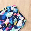 Girl's Clothing Sets Summer Thin Knitted Girl Set Children Breathable Vest + Wide Leg Pants Two-piece Suit. 