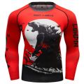 【8 50mm】 MMA Bjj Jiu T Shirts Muay Thai t shirt Kickboxing Tees Breathable Boxing Fighting MMA Clothing. 