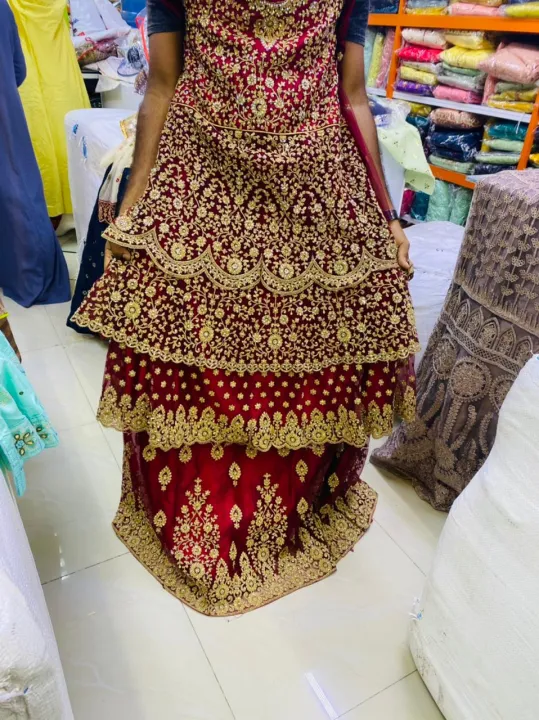 Wedding%20Shalwars%20And%20Clothes%20for%20Women%20Pakistani%20Style%20Party%20Wear%20Anarkali%20Suit%20Salwar%20Kameez%20Bridal%20Lehenga%20Choli%20-%20Image%203