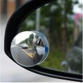 Round Convex Rear View Blind Spot Mirror Cars/Trucks/Vans (1") -Pack of 2, 2 Inch Round HD Glass Convex Rear View Wide Angle Side Mirror Blindspot with Self Adhesive Back. 