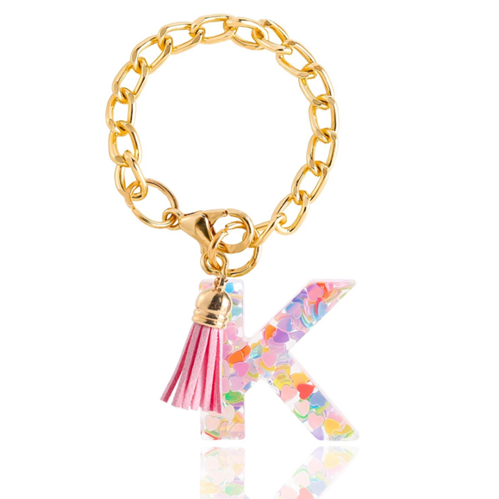 Letter Charm Accessories for -Tumbler for Women Girls,K