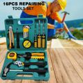 Multi Purpose 16 Pieces Tool Kit. 