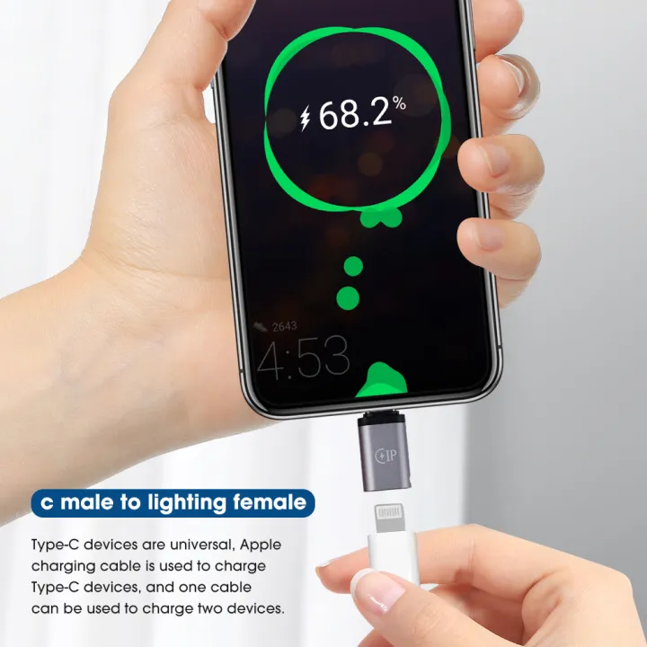 Lightning%20to%20Type-C%20Adapter%20-%20USB-C%20to%20iPhone%20Connector%20for%20iPhone%2014/13%20Pro%20XS%20-%20Image%204
