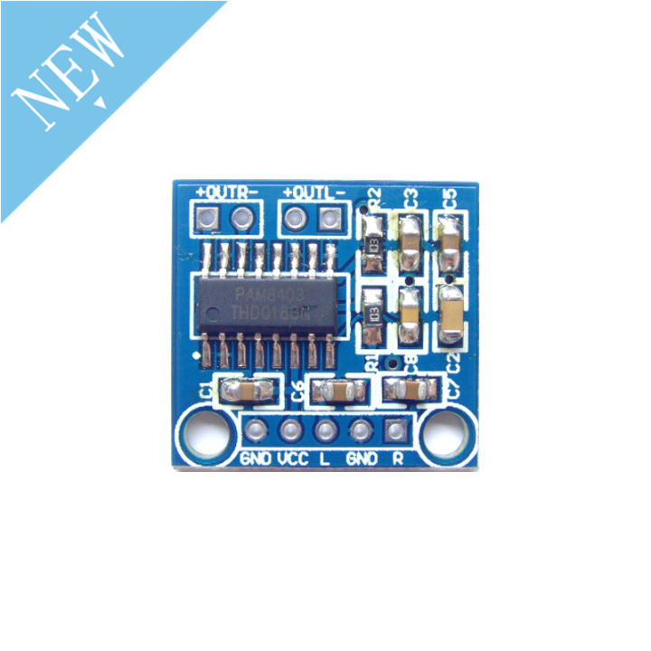 Pam8403 Amplifier Board Module Mini Class D Dc 5v 2*3w Digital Power ...