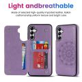 Wallet Double Buckle Datura Flip Leather Cases For Samsung Galaxy A13 A14 A15 A16 A35 A52 A53 A54 A55 S25 Ultra S24 FE S23 Plus. 