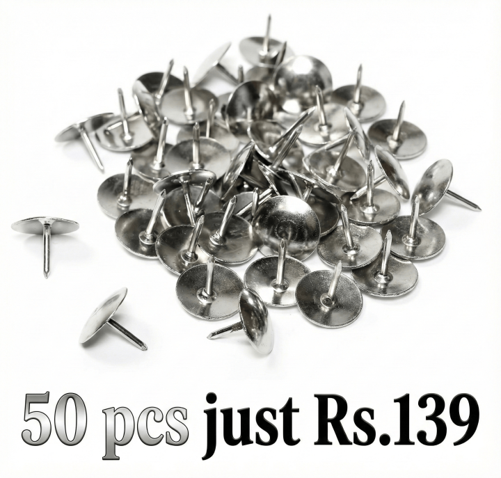 Metal Thumb Tacks Push Pins for Notice Boards, Walls බොත්තම් කටු බෝඩ් ...