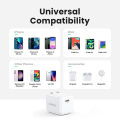 UGREEN Mini PD 20W Type C Fast Charger for iPhone 15 16 11 pro max 14 pro max iPad Pro 11 (M1, 3rd Gen) iPhone 13 Pro Max iPhone 12 Pro Max Foldable Plug. 
