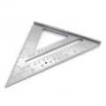 7inch Aluminum Alloy Triangle Angle Protractor Measuring Ruler Woodworking Tool. 