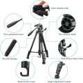 UBeesize 60-inch Camera Tripod, 5kg/11lb Load TR60 Load Portable Lightweight Aluminum Travel Tripod with Carry Bag & Bluetooth Remote, for DSLR SLR Cameras Compatible with iPhone & Android Phone. 