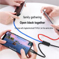 3in1 LED USB Charging Cable 8Pin Charger Cable Multi Port  Cable. 