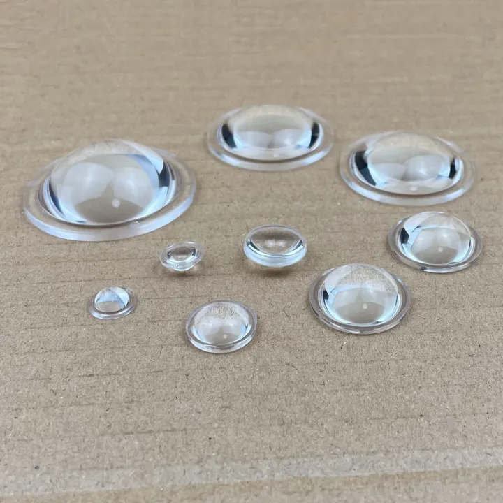 10mm 20 - 42 Mm Edged Plano-Convex Lens Flashlight Led Lens Focusing ...