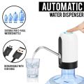 Water Bottle Pump, Automatic Water Dispenser, USB Charging Drinking Portable Electric Switch for Universal 3-5 Gallon Bottle For Outdoor Home Office. 