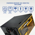 Alcatroz Azzura Compacto M-Atx Casing with PSU Voltron Bronze 235. 