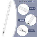 Stylus Pen Universal Contact Screen Drawing Pen for Android IOS Tablet White. 