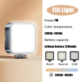 LED Pocket Fill Light for Live Video Fill Lighting Portable Camera Video Recording Photography Panel Lamp Selfie Fill Light. 