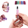 5ml Refillable Mini Perfume Spray Bottle Aluminum Spray Atomizer Portable Travel Cosmetic Container Perfume Bottle. 