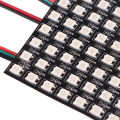 1Pc WS2812 LED 5050 RGB 8x8 64 Bit LED Matrix Module Screen LED Digital Flexible Individually Addressable Panel Light. 