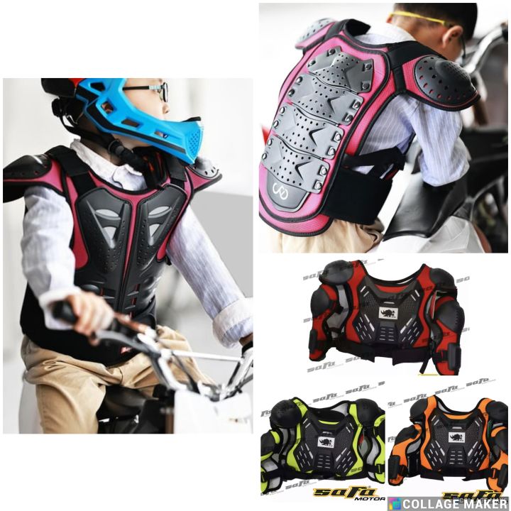 Kids CHEST GURAD WITH ELBOW Dirt Bike Gear Chest Protector