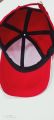 ajestable red adidas quality logo cap. 
