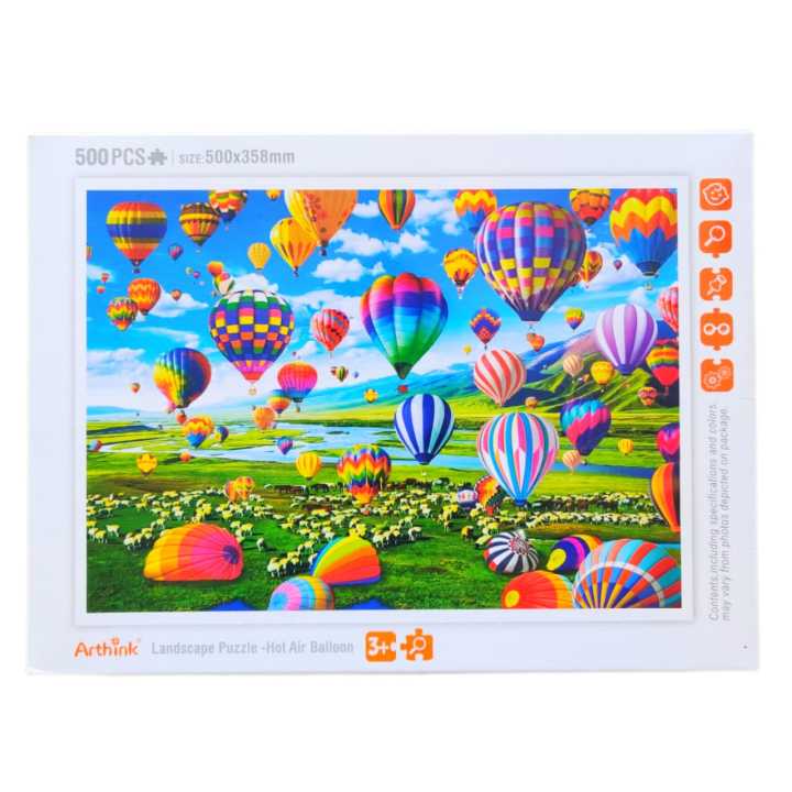 300/500/1000/1500 Pcs Jigsaw Puzzle for Kids & Adults by ZinZen