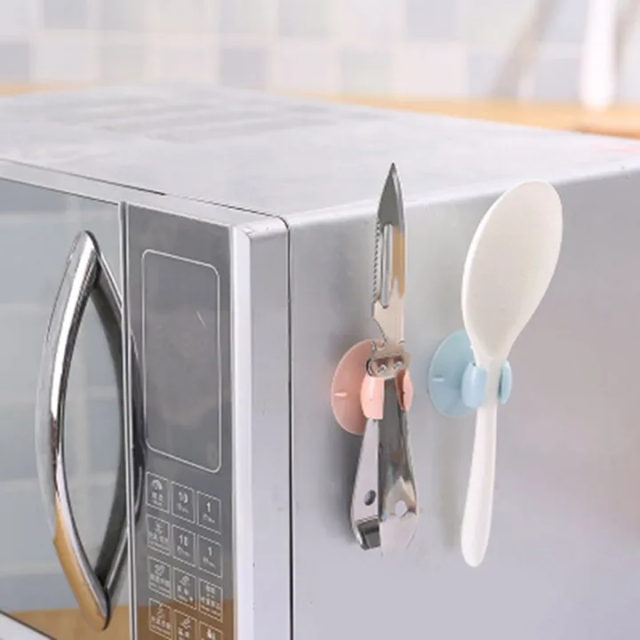 1/5/10Pcs%20Rice%20Cooker%20Spoon%20Holder%20Removable%20Cooking%20Tool%20Suction%20Cup%20Mount%20Scoop%20Reusable%20Rack%20Dining%20Room%20Color%20Random%20-%20Image%204