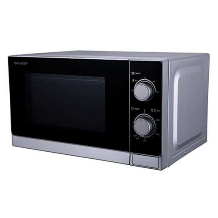 Sharp 20 Liter 800 Watts Black Finished Door Microwave Oven R-20CT(S)