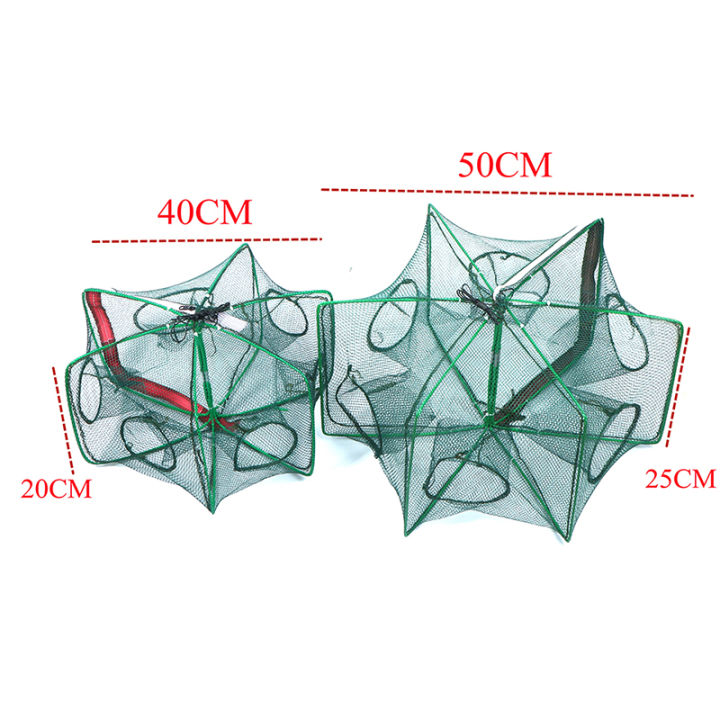 6%20Holes%20Folded%20Hexagon%20Fishing%20Net%20Crayfish%20Fish%20Trap%20Shrimp%20Catcher%20Cages%20Lonni%20-%20Image%203