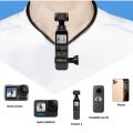 Osmo Pocket 2 1 Neck First-person Frames Stand Vlog POV Riding Camera. 