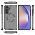 For Samsung Galaxy A55 5G Case Honeycomb MagSafe Shockproof Camera Protection Back Cover Galaxy A55 5G casing. 