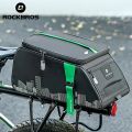 ROCKBROS Bicycle Carrier Bag Large Capacity for Travel MTB Rack Bag Rear Seat Pannier Bag With Rain Cover. 