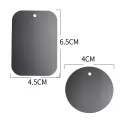 Metal Plates for Magnetic Car Phone Holder Self-adhesive Replacement Magnet Sticker. 