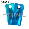 Note 9S Glass For Redmi Note 9 Pro Max S Note 9Pro Battery Back Cover Rear Door Lid Panel Shell Housing Case Camera Lens. 