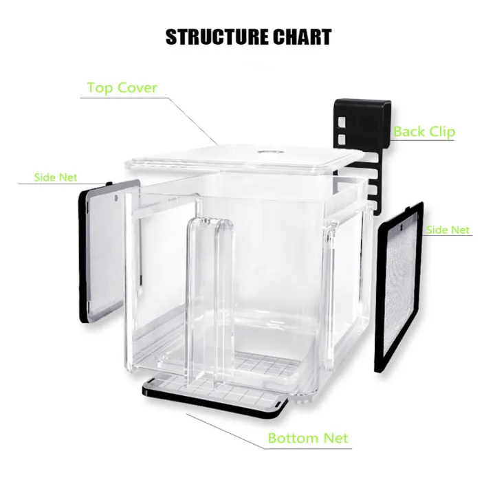 Breeding%20Nursery%20Box%20Aquarium%20Breeding%20Setup%20Clear%20Isolation%20Box%20Hanging%20Breeder%20For%20Fry%20Newborn%20Fry%20Guppy%20Container%20-%20Image%204