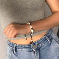 Qingwen Ethnic Style Personality Knitting Accessories Creative Hawaiian Casual Bracelet Fashion Natural Shell Anklet. 