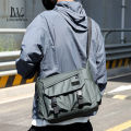 LouisWill Men Shoulder Bags Unisex Fashion Cross Body Bag Multiple Pocket Design Large Capacity Waterproof Lightweight Casual Sport Street Bag for Travel Outdoor. 