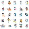 20/40/60 pcs of Graffiti Doraemon Sticker Pack For Kids Laptops skateboard luggage. 