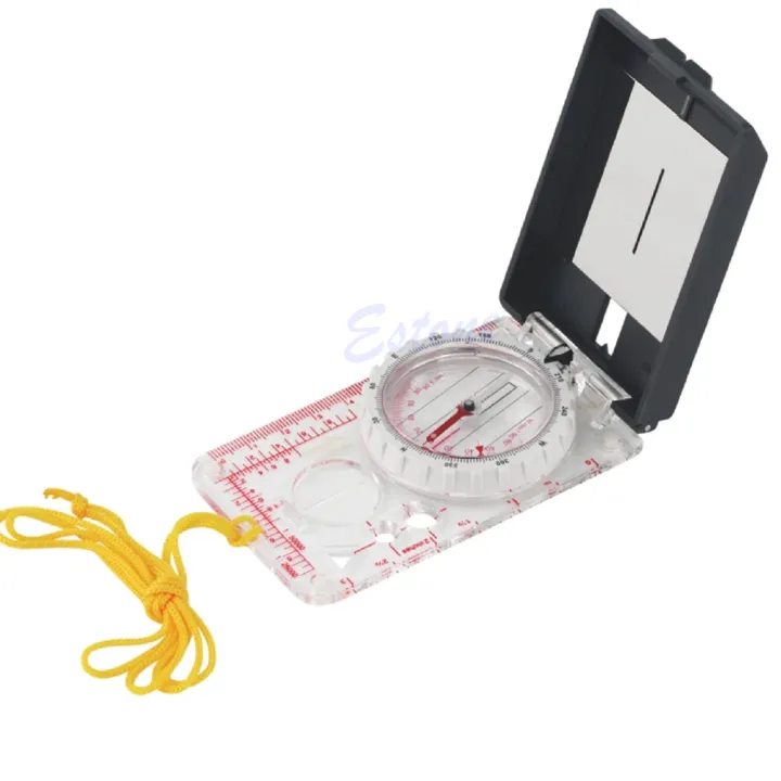 【The Timber Loft】Map Ruler Mirror Scale Navigation Compass Scouts ...