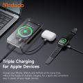 MC-6320 20W Digital Display 10000mAh Dual-Zone Magnetic Power Bank Built- in Cable & Stand. 
