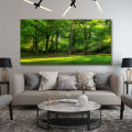 Natural Landscape Posters Forest Green Tree Painting Canvas Prints Wall Picture for Living Room Modern Home Decoration No Frame. 