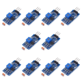 Exquisite-5MM LDR Photosensitive Sensor Module Sensor Module Digital Detection LM393 3 Pins For Arduino. 