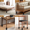 1Set Furniture Risers with Adjustable Screw Clamp Table Risers Chair Risers Bed Risers Fit Square/Round Chair Leg 4 Inch. 
