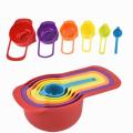 High Quality Measuring Cup Set 6 Pcs - Multi colour. 